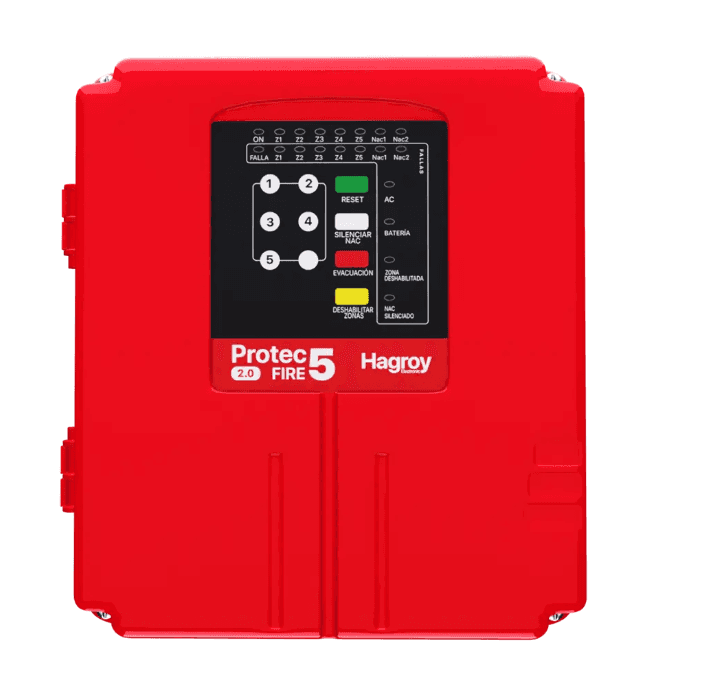 PANEL DE INCENDIO PROTEC FIRE 5 HAGROY - imagen 1